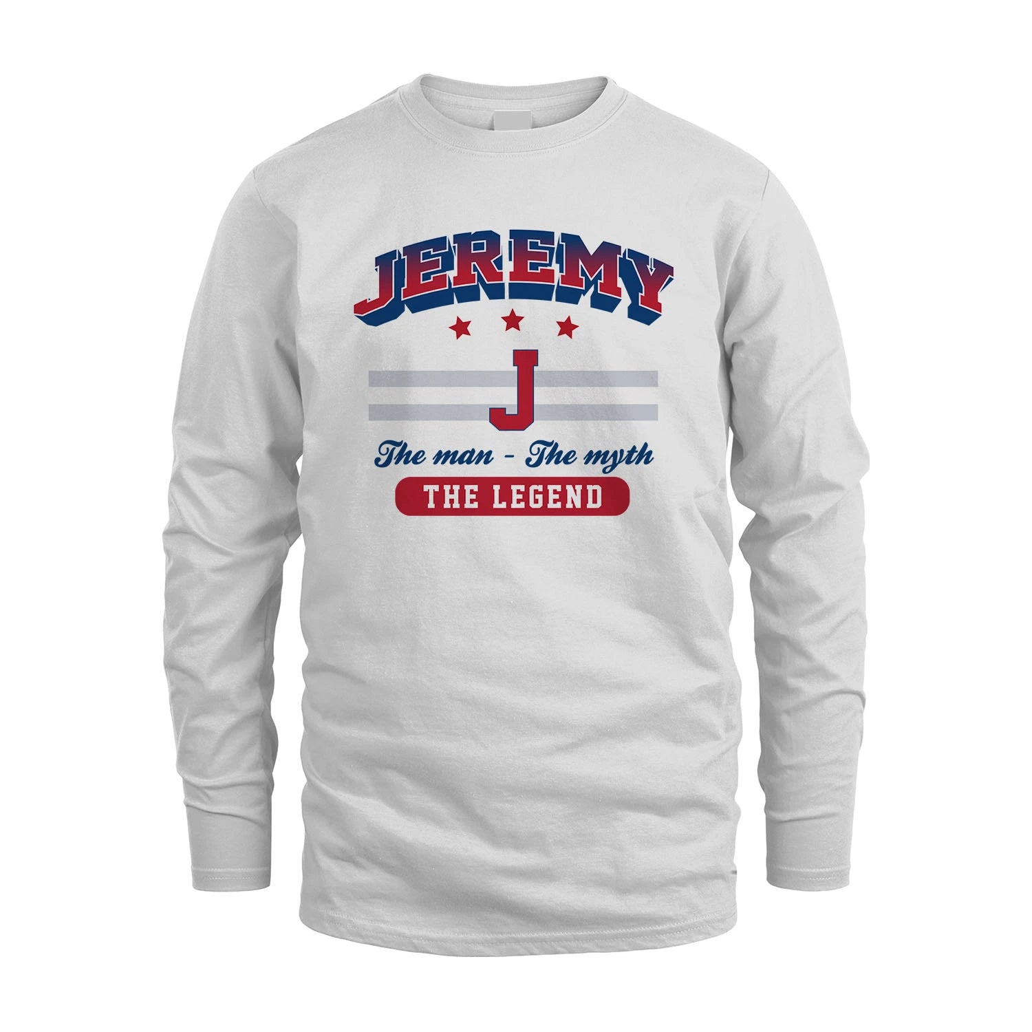 The Man The Myth The Legend With Your Name Shirt JEREMY M1-35