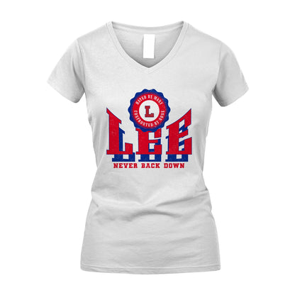 Your Name Never Back Down Shirt LEE M1-33