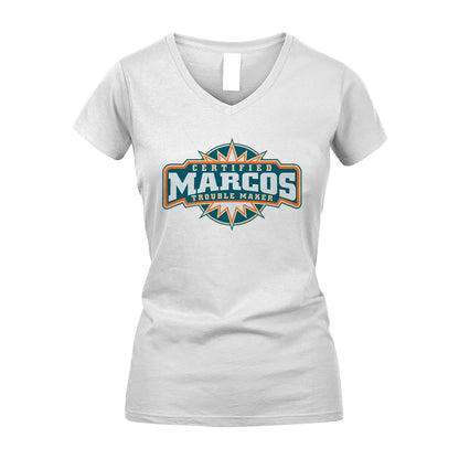 Certified Your Name Trouble Maker Shirt MARCOS M1-36
