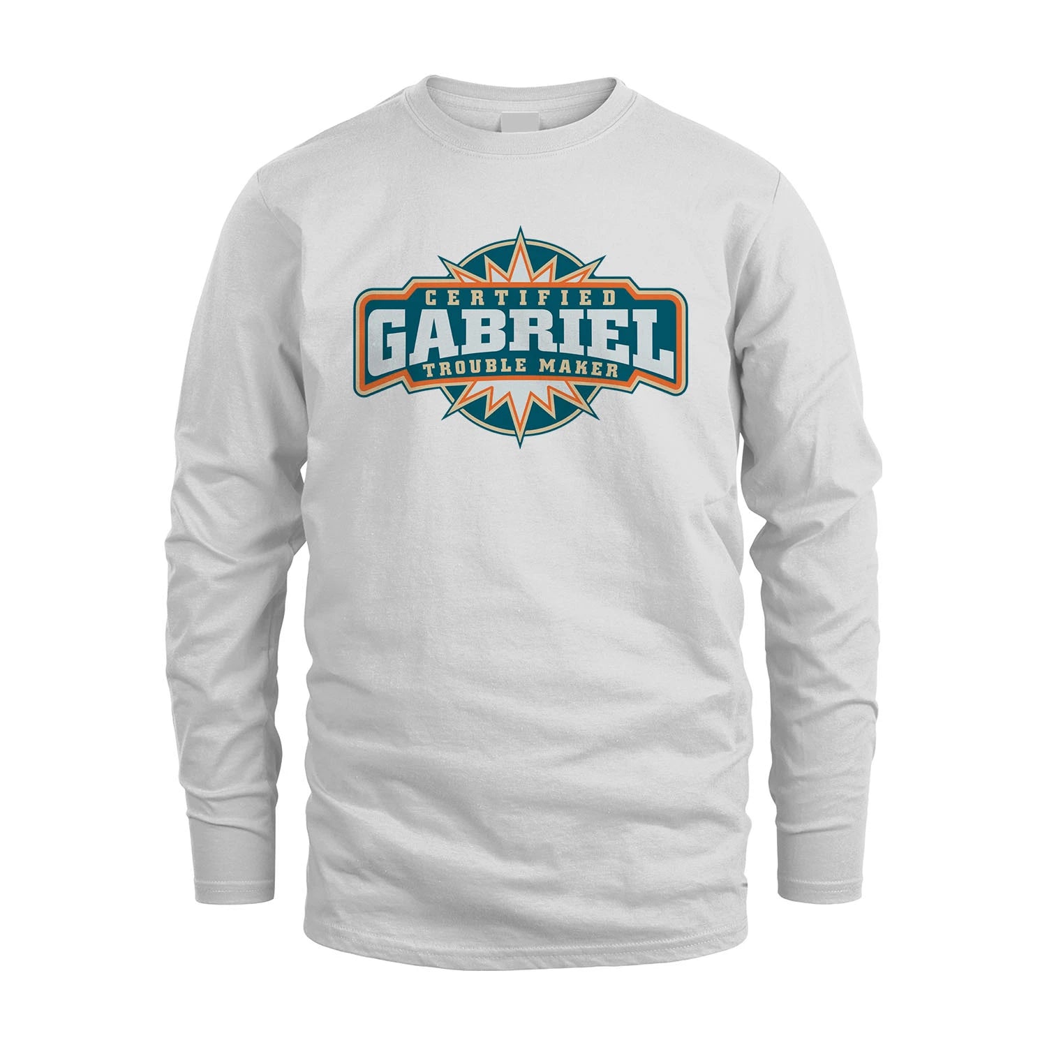 Certified Your Name Trouble Maker Shirt GABRIEL M1-36