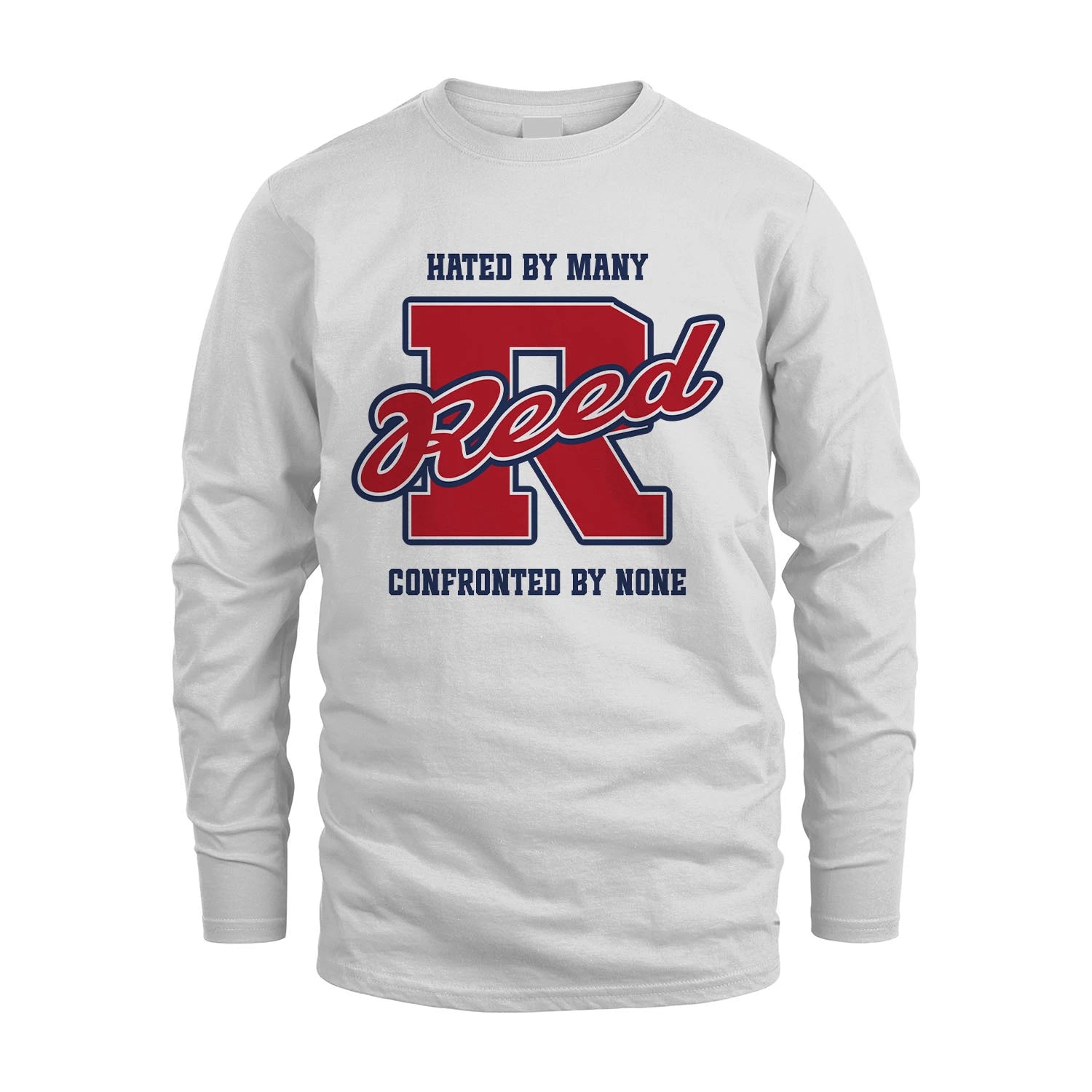 Hated By Many Confronted By None Personalized Name Shirt REED M1-8