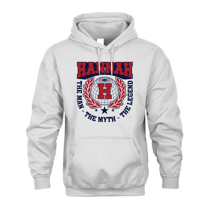The Man The Myth The Legend Logo Shirt HANNAH M1-30