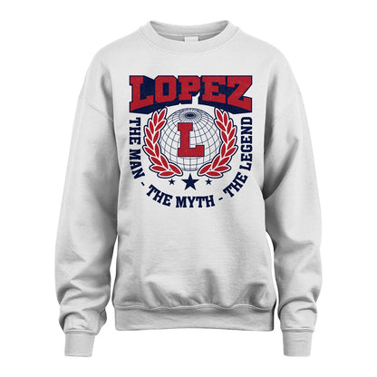 The Man The Myth The Legend Logo Shirt LOPEZ M1-30