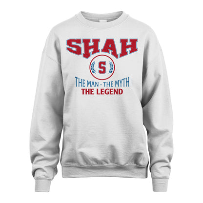 The Man The Myth The Legend Jet Style Shirt SHAH M1-9