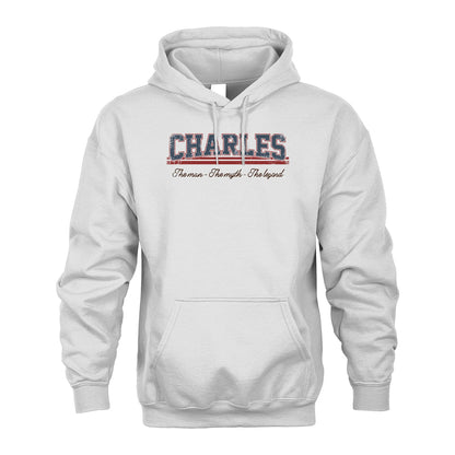 The Man The Myth The Legend Vintage Shirt CHARLES M1-6