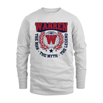 The Man The Myth The Legend Logo Shirt WARREN M1-30