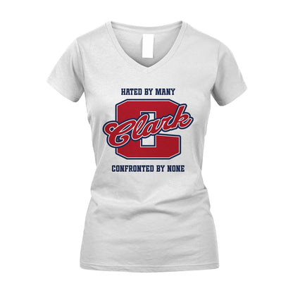 Hated By Many Confronted By None Personalized Name Shirt CLARK M1-8