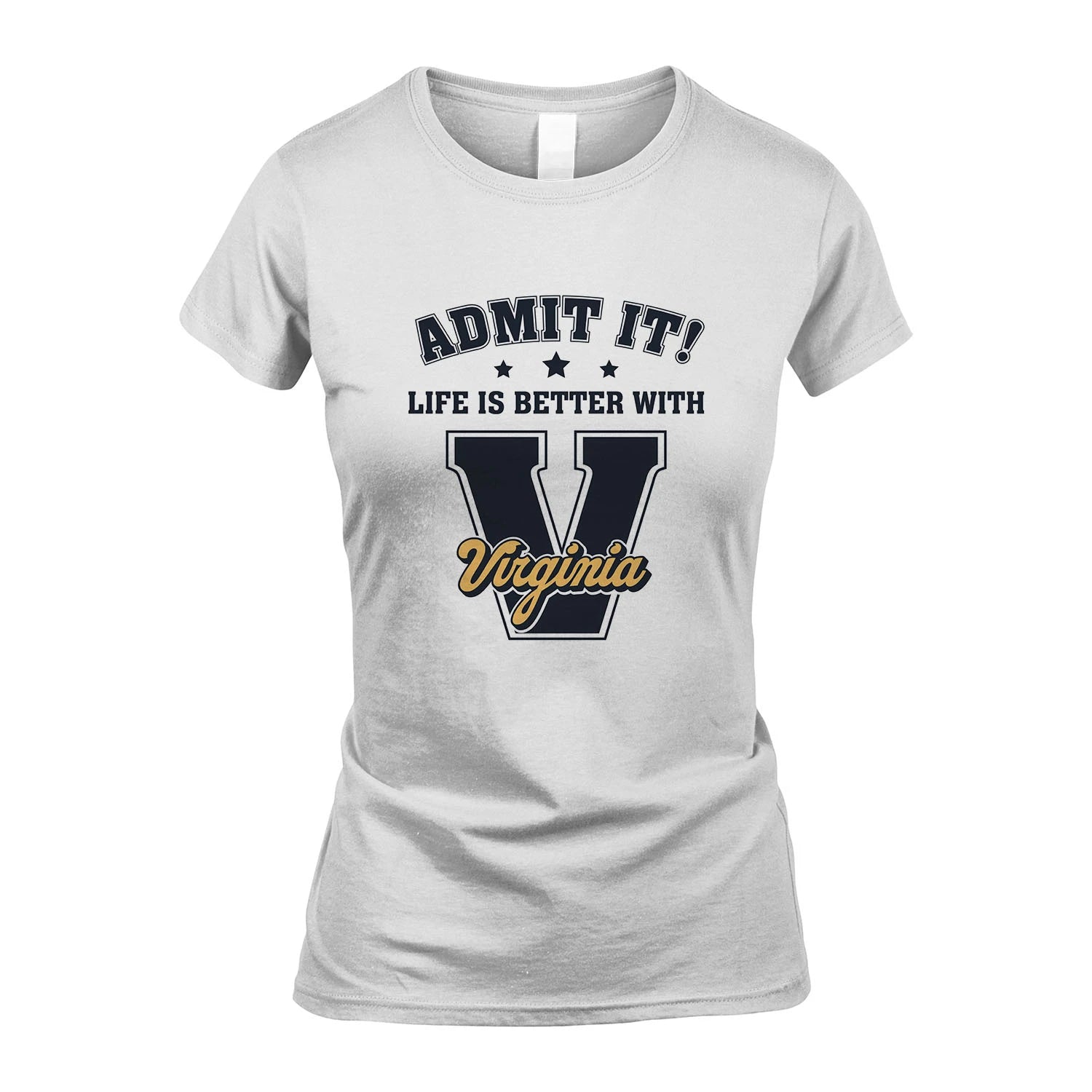 Life Is Better With Your Name Shirt VIRGINIA M1-17