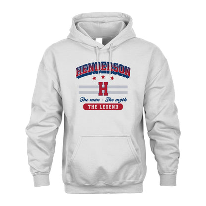 The Man The Myth The Legend With Your Name Shirt HENDERSON M1-35