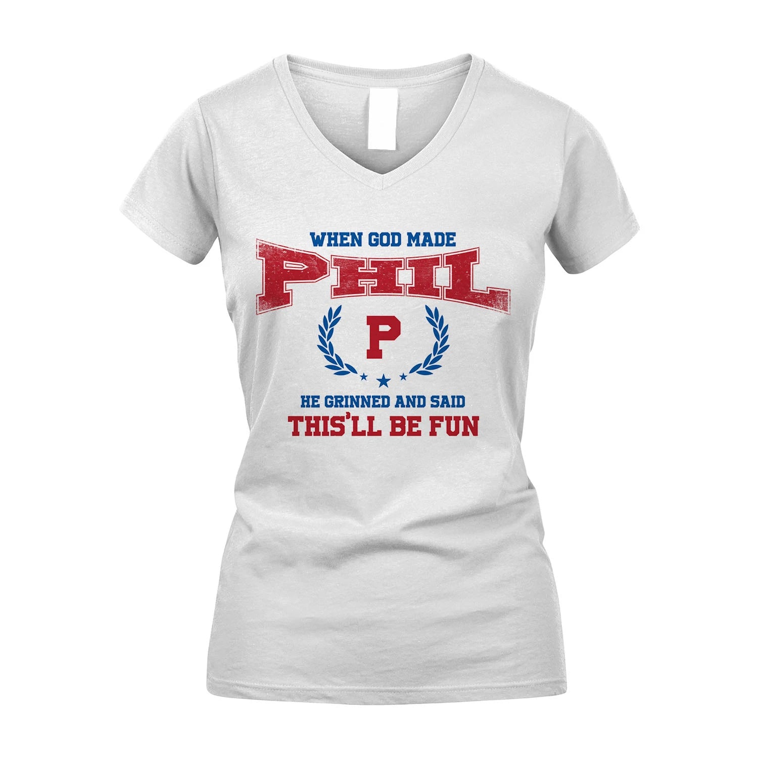 When God Made He Grinned And Said This'll Be Fun Shirt PHIL M1-12