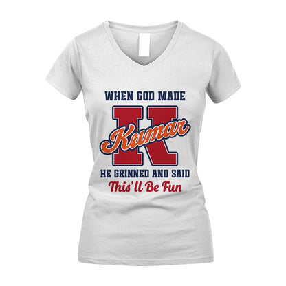 God Made Your Name Custom Shirt KUMAR M1-16