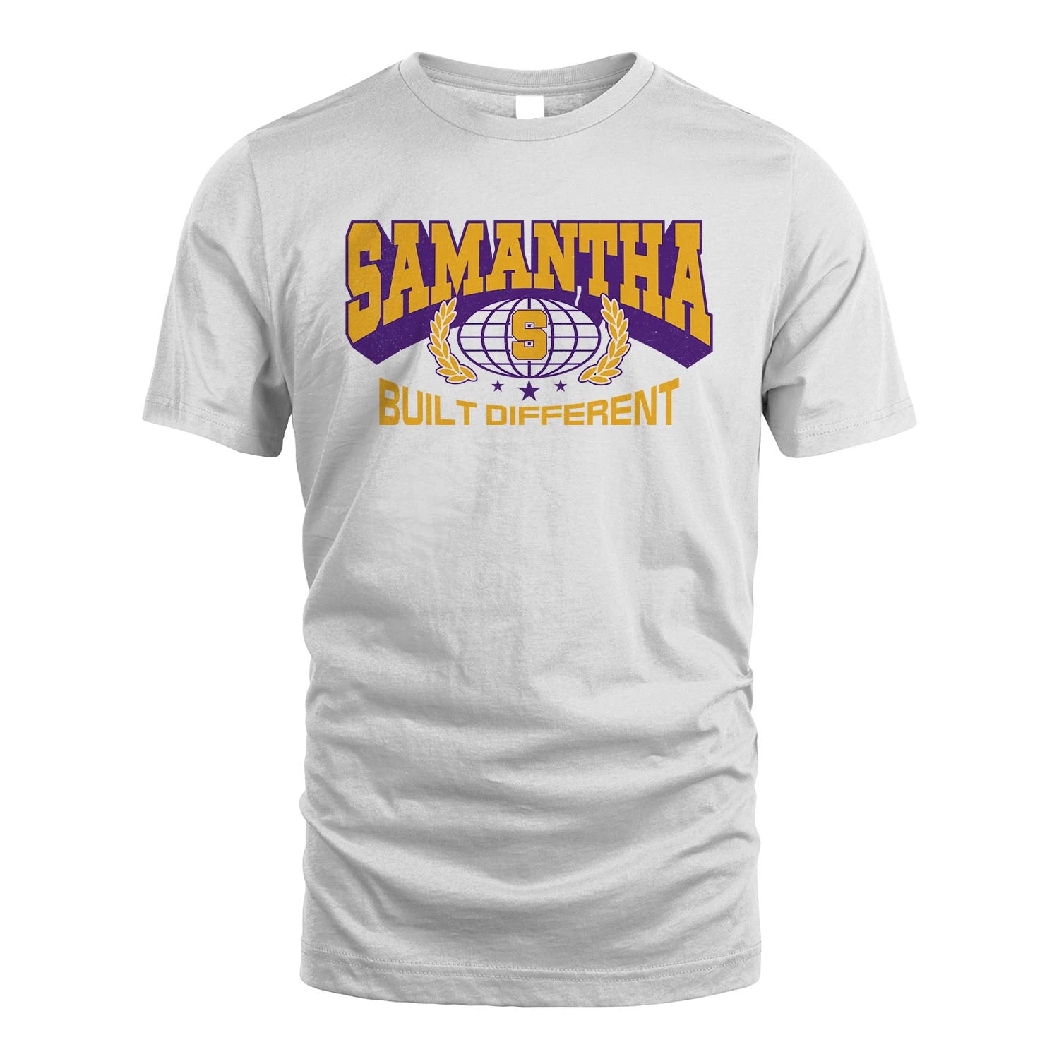 Your Name Built Different Sporty Shirt SAMANTHA M1-32