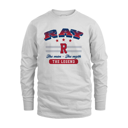 The Man The Myth The Legend With Your Name Shirt RAY M1-35