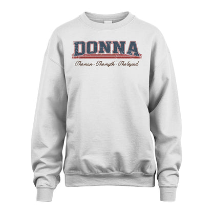 The Man The Myth The Legend Vintage Shirt DONNA M1-6