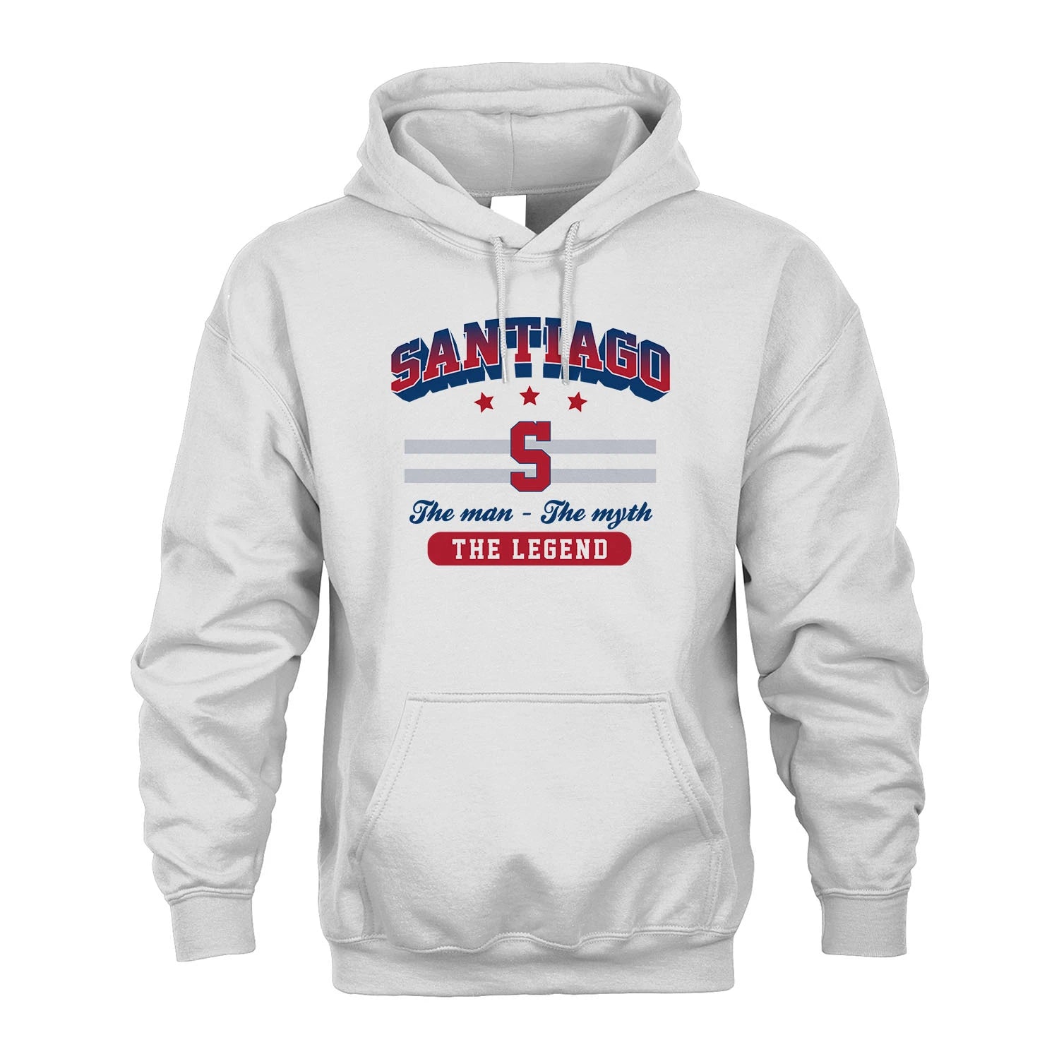 The Man The Myth The Legend With Your Name Shirt SANTIAGO M1-35