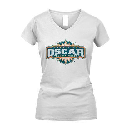 Certified Your Name Trouble Maker Shirt OSCAR M1-36