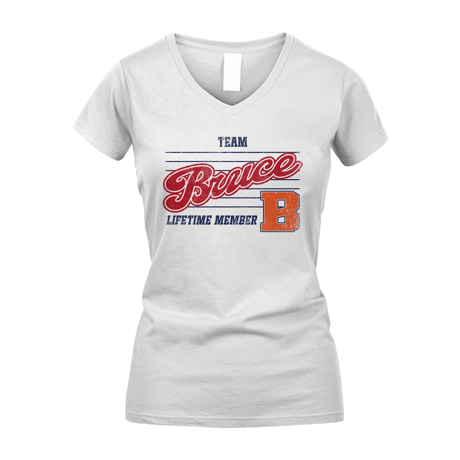 Team Your Name Lifetime Member Vintage Shirt BRUCE M1-24