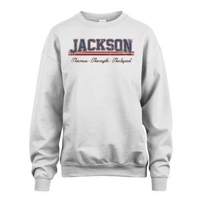 The Man The Myth The Legend Vintage Shirt JACKSON M1-6