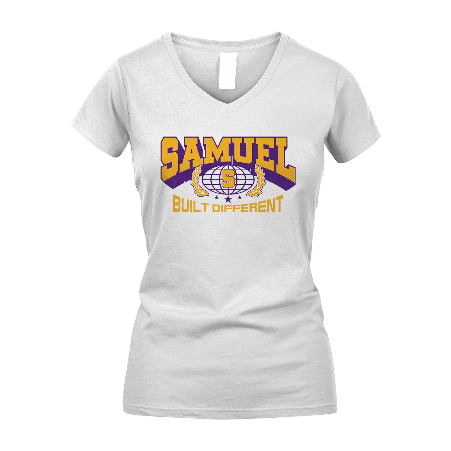 Your Name Built Different Sporty Shirt SAMUEL M1-32