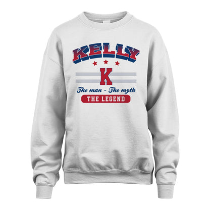 The Man The Myth The Legend With Your Name Shirt KELLY M1-35