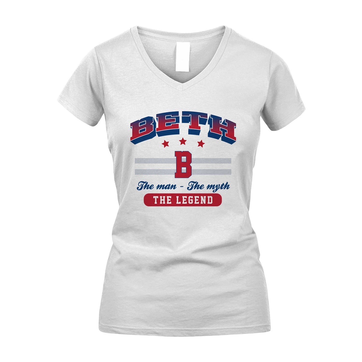 The Man The Myth The Legend With Your Name Shirt BETH M1-35
