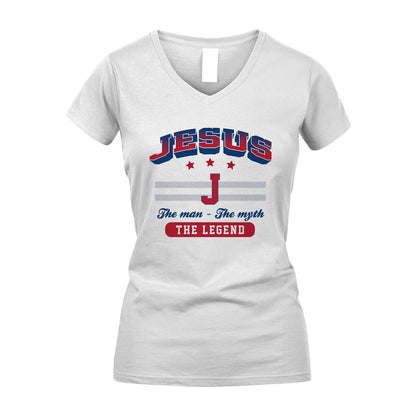 The Man The Myth The Legend With Your Name Shirt JESUS M1-35
