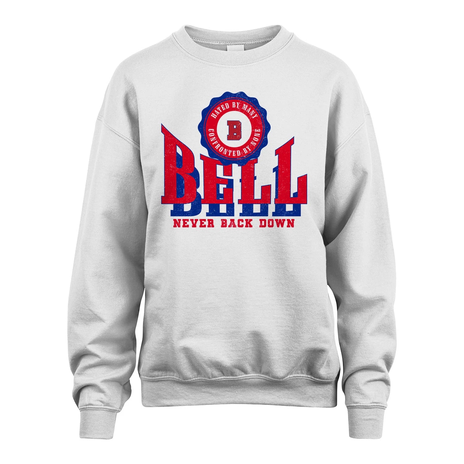 Your Name Never Back Down Shirt BELL M1-33
