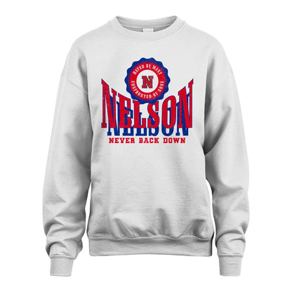 Your Name Never Back Down Shirt NELSON M1-33