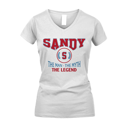 The Man The Myth The Legend Jet Style Shirt SANDY M1-9