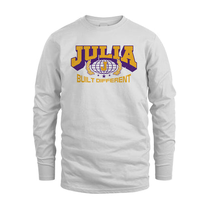 Your Name Built Different Sporty Shirt JULIA M1-32