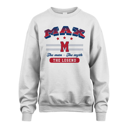 The Man The Myth The Legend With Your Name Shirt MAX M1-35