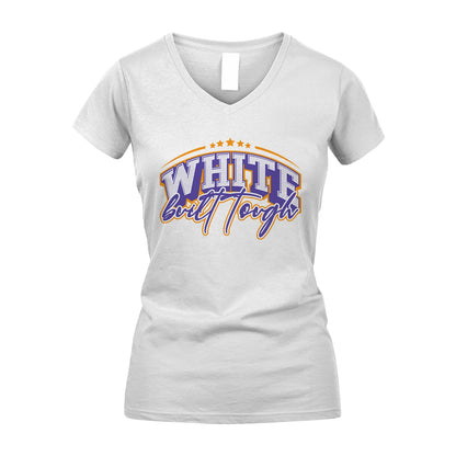 Built Tough Custom Name Shirt WHITE M1-40