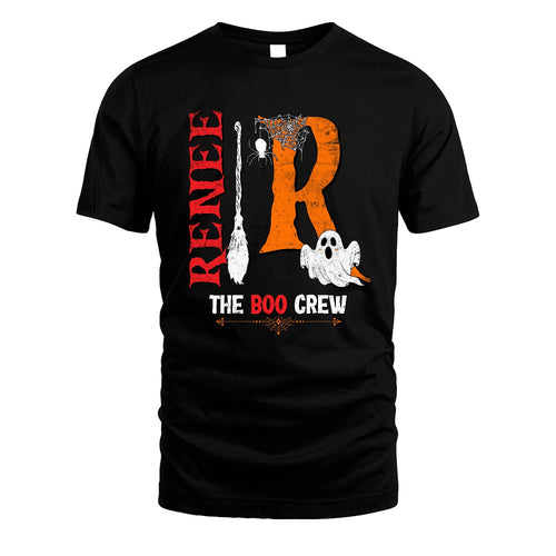 The Boo Crew Halloween With Your Name Shirt RENEE M1-23