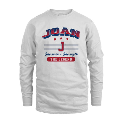 The Man The Myth The Legend With Your Name Shirt JOAN M1-35