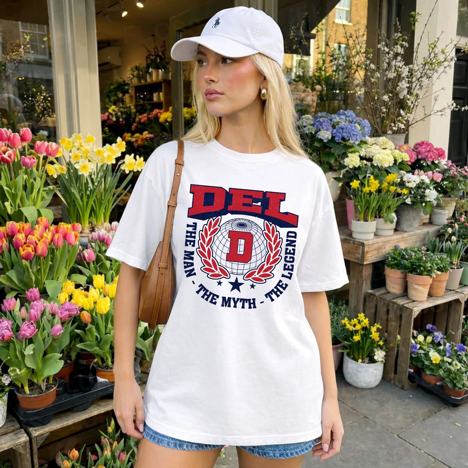The Man The Myth The Legend Logo Shirt DEL M1-30