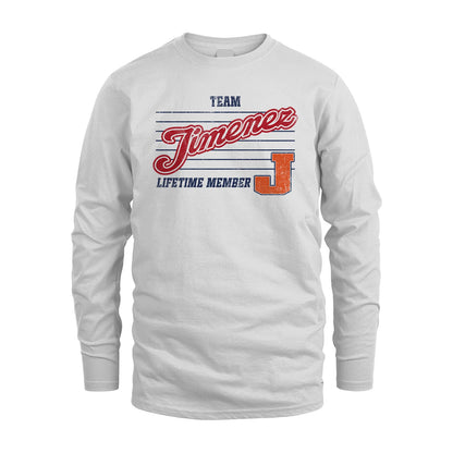 Team Your Name Lifetime Member Vintage Shirt JIMENEZ M1-24