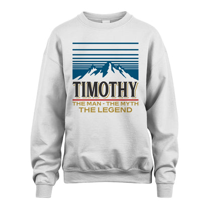 The Man The Myth The Legend Vintage Mountain Shirt TIMOTHY M1-19