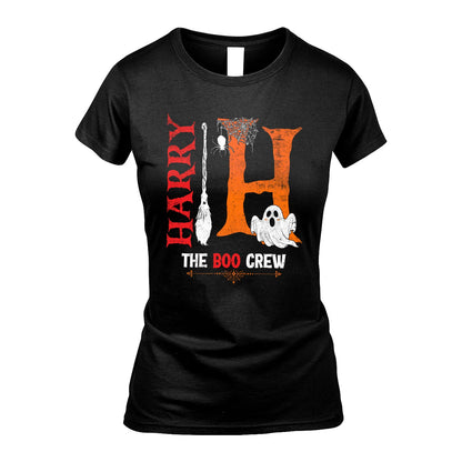 The Boo Crew Halloween With Your Name Shirt HARRY M1-23