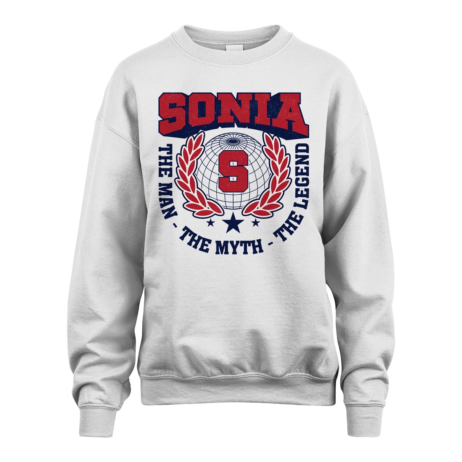 The Man The Myth The Legend Logo Shirt SONIA M1-30