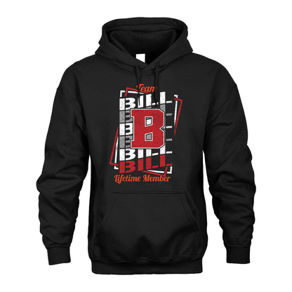 Team Your Name Lifetime Member Sporty Shirt BILL M1-25