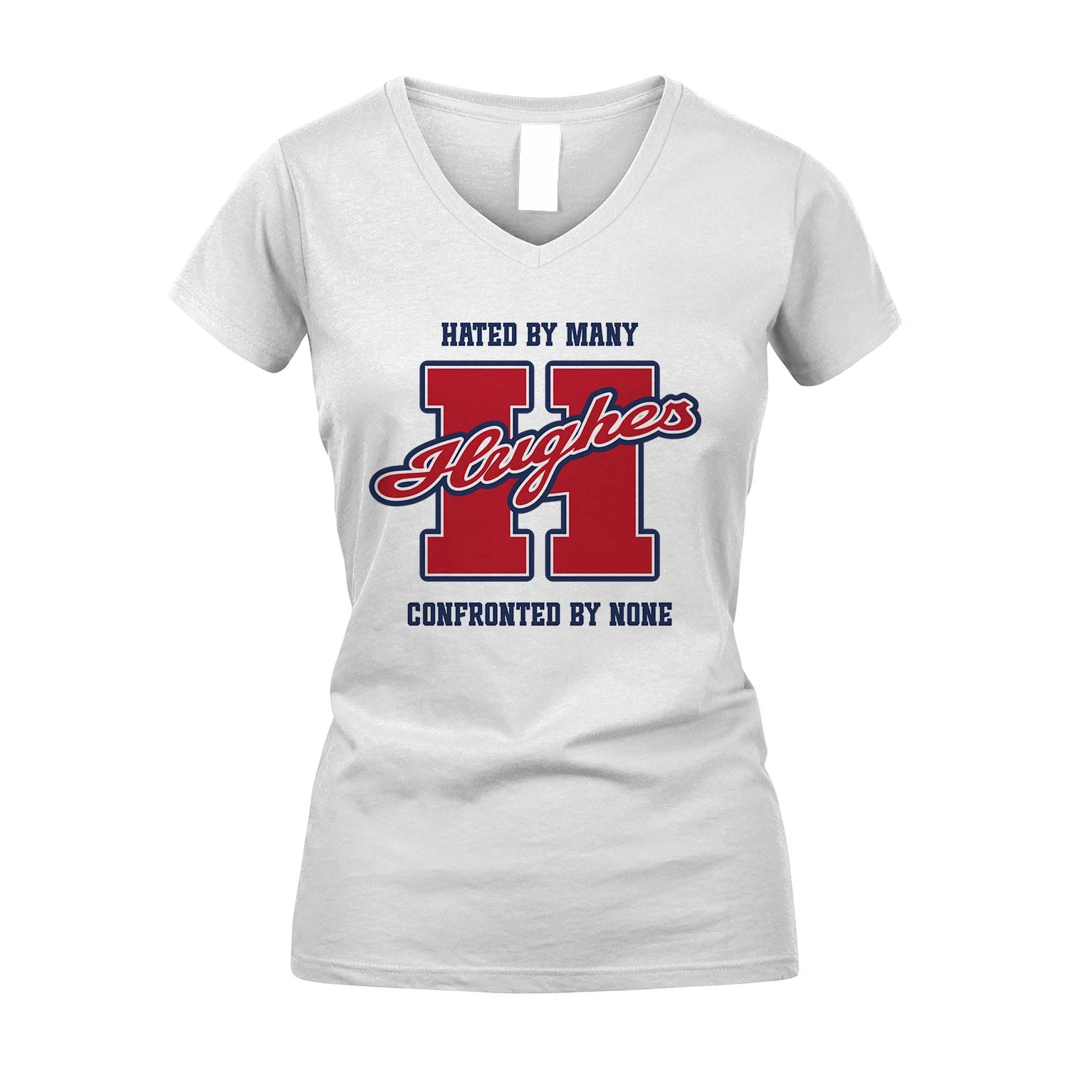 Hated By Many Confronted By None Personalized Name Shirt HUGHES M1-8