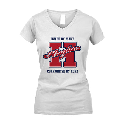 Hated By Many Confronted By None Personalized Name Shirt HUGHES M1-8
