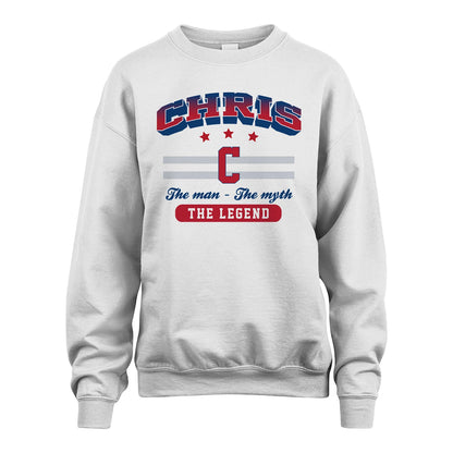 The Man The Myth The Legend With Your Name Shirt CHRIS M1-35