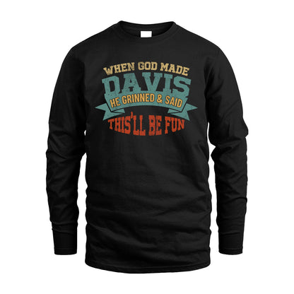 The Man The Myth The Legend Sporty Shirt DAVIS M1-15