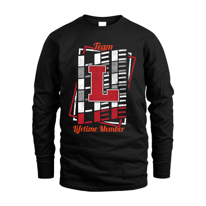 Team Your Name Lifetime Member Sporty Shirt LEE M1-25