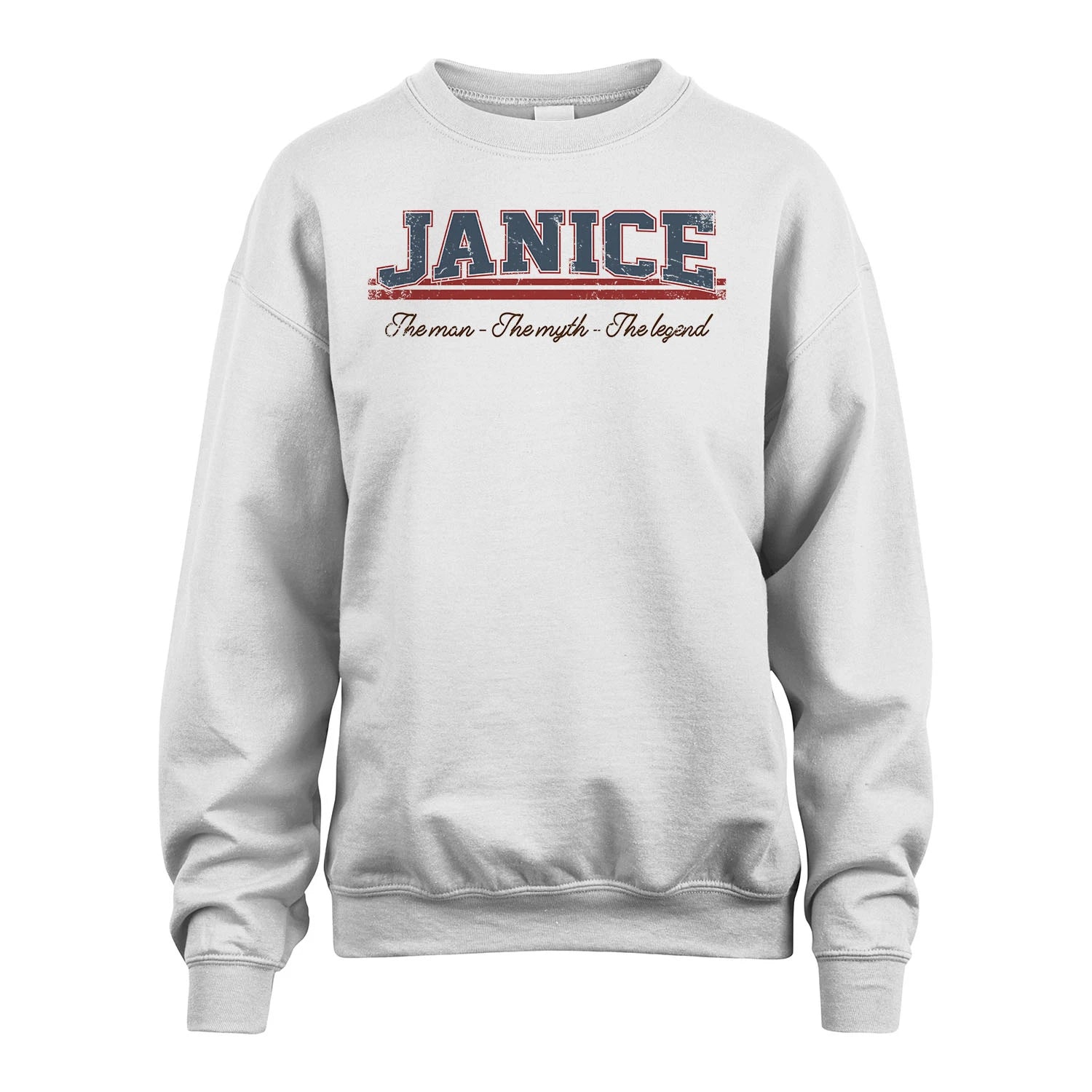 The Man The Myth The Legend Vintage Shirt JANICE M1-6