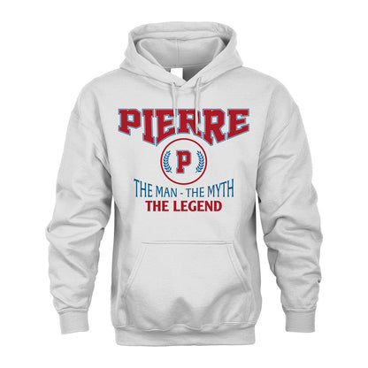 The Man The Myth The Legend Jet Style Shirt PIERRE M1-9