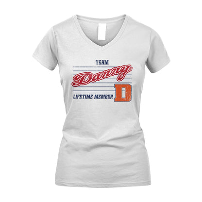 Team Your Name Lifetime Member Vintage Shirt DANNY M1-24