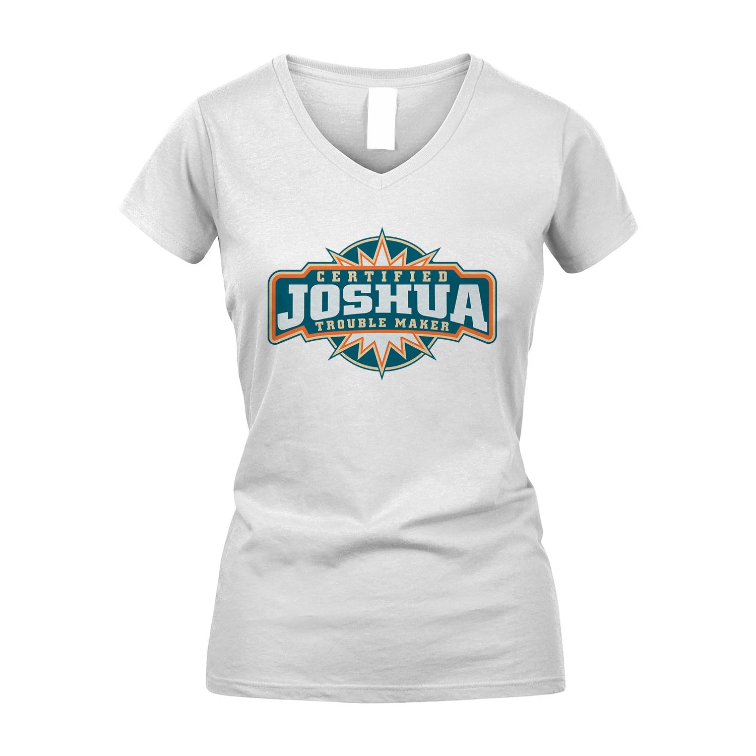Certified Your Name Trouble Maker Shirt JOSHUA M1-36