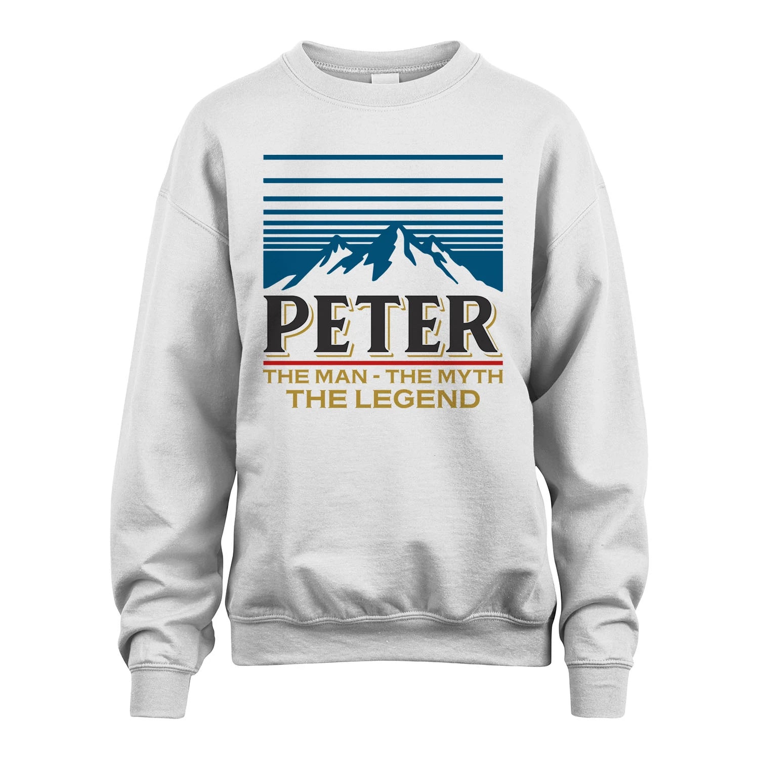 The Man The Myth The Legend Vintage Mountain Shirt PETER M1-19